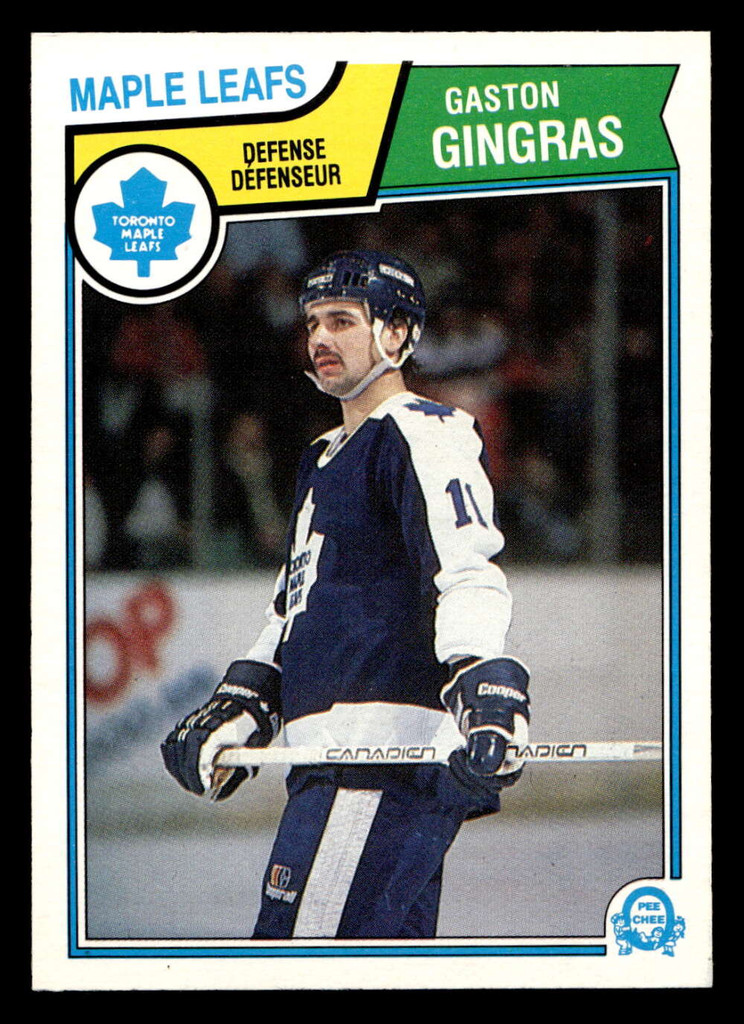 1983-84 O-Pee-Chee #332 Gaston Gingras Near Mint+ OPC 