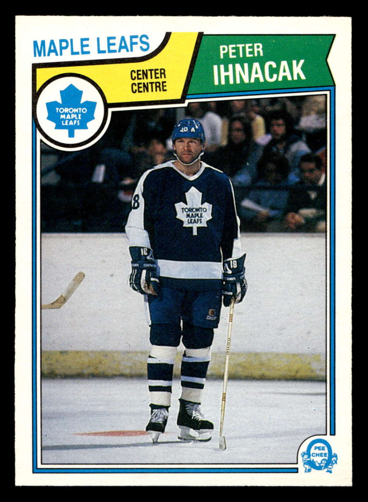 1983-84 O-Pee-Chee #334 Peter Ihnacak Near Mint+ RC Rookie OPC 