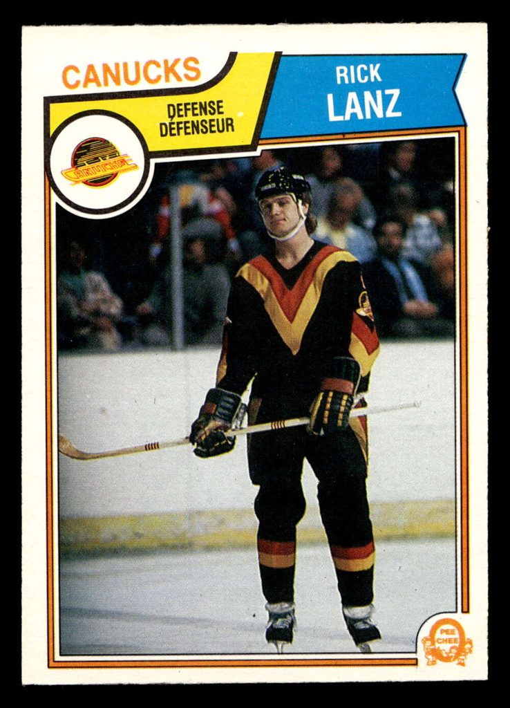 1983-84 O-Pee-Chee #353 Rick Lanz Near Mint+ OPC 