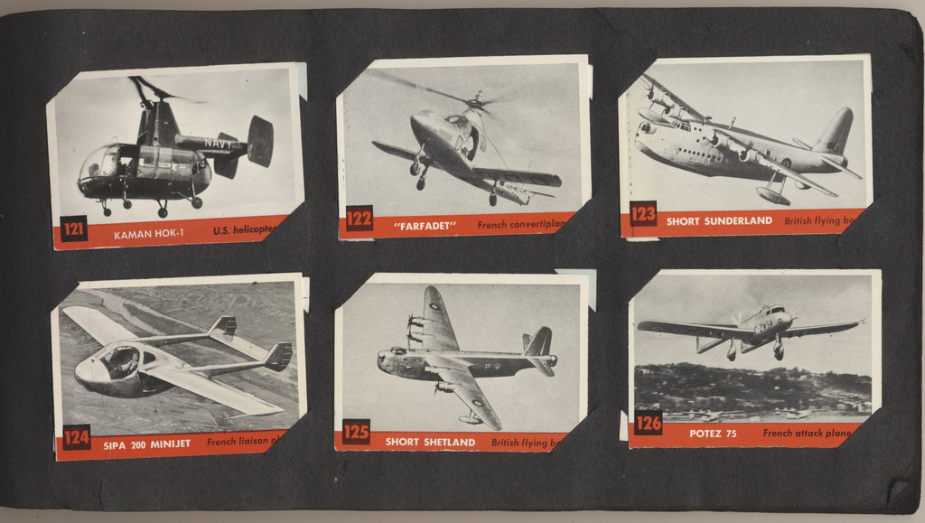 1956 Topps Jets Set of 240 in 2 Albums  #*sku37098