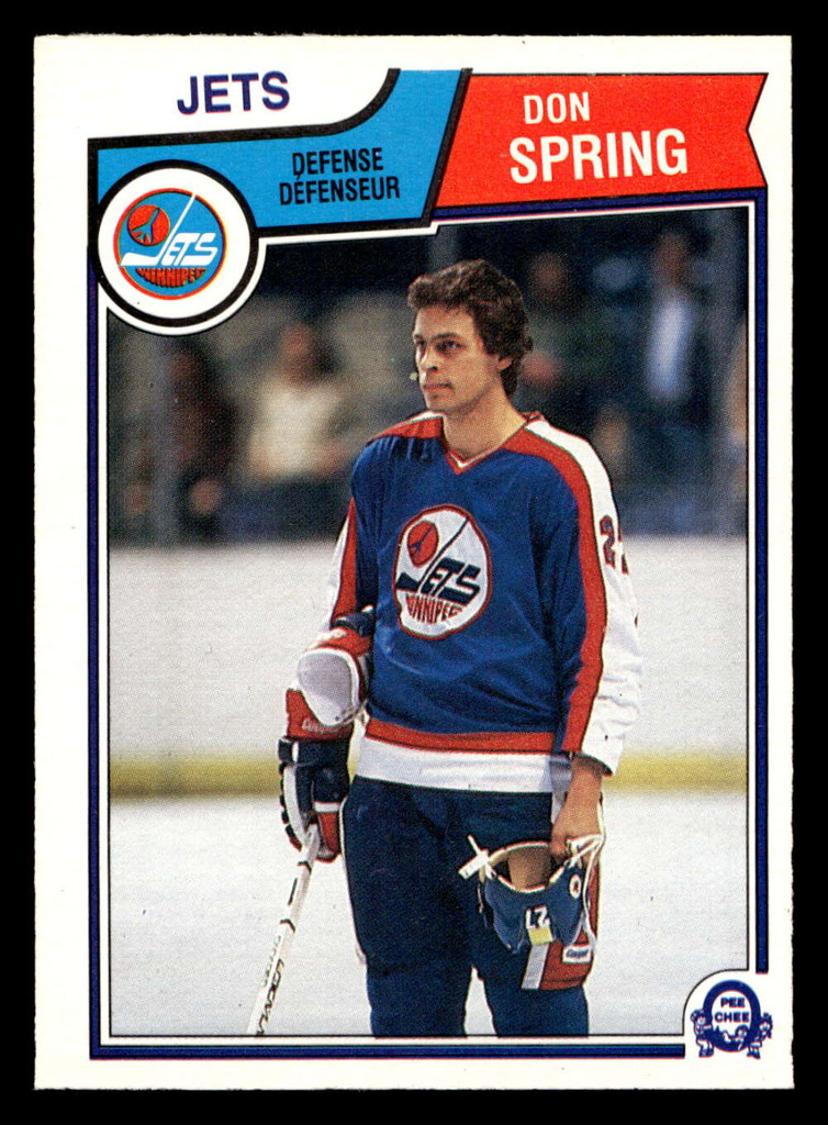 1983-84 O-Pee-Chee #392 Don Spring Near Mint 