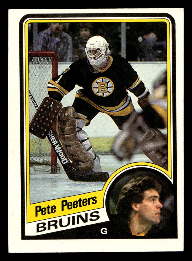 1984-85 O-Pee-Chee #15 Pete Peeters Near Mint 