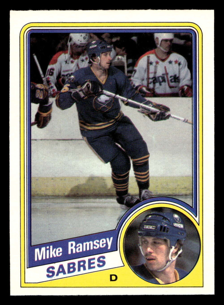1984-85 O-Pee-Chee #28 Mike Ramsey Near Mint+ 