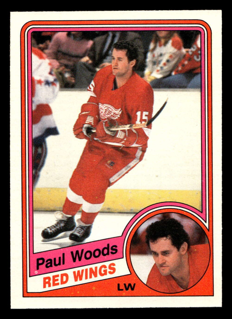 1984-85 O-Pee-Chee #66 Paul Woods Near Mint+ 