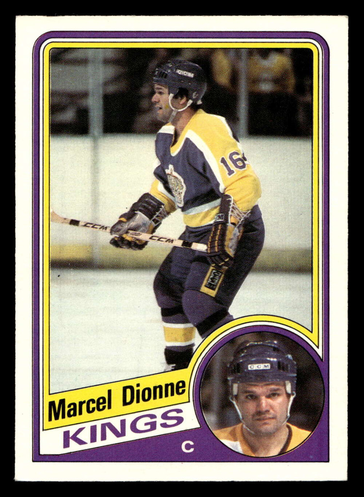 1984-85 O-Pee-Chee #82 Marcel Dionne Ex-Mint 