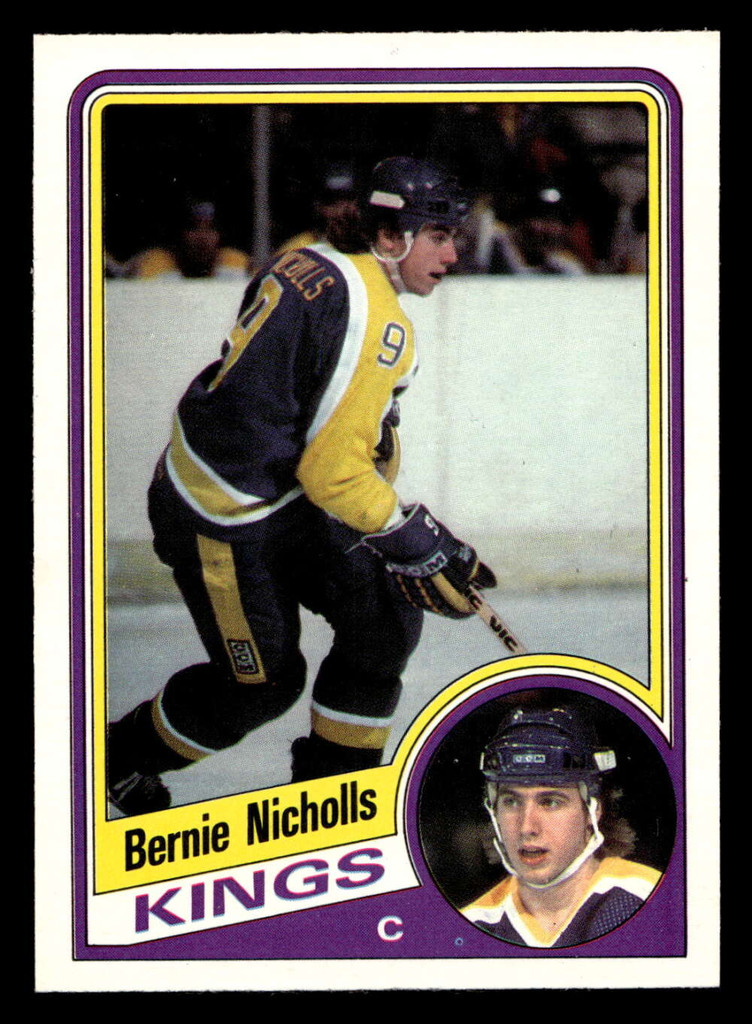 1984-85 O-Pee-Chee #88 Bernie Nicholls Near Mint+ 