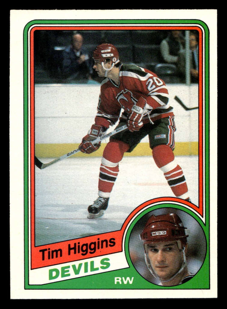 1984-85 O-Pee-Chee #111 Tim Higgins Near Mint 