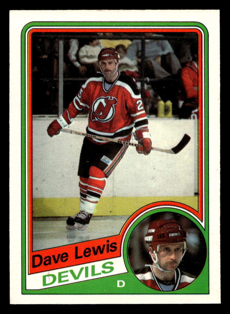 1984-85 O-Pee-Chee #113 Dave Lewis Near Mint 