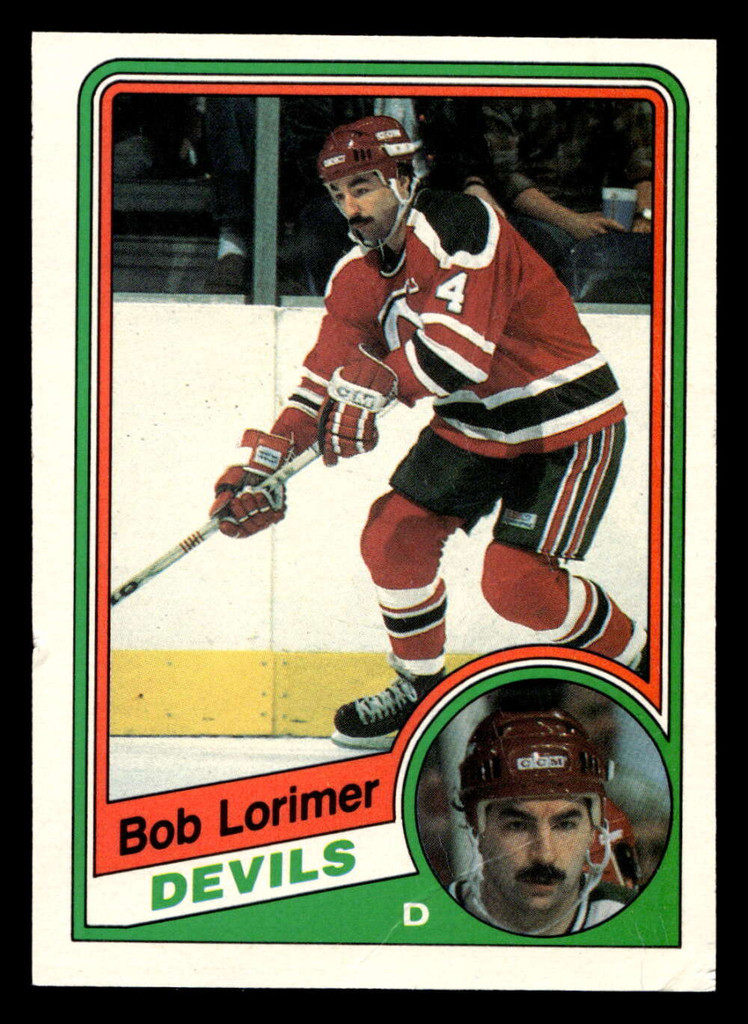 1984-85 O-Pee-Chee #114 Bob Lorimer Excellent+ 