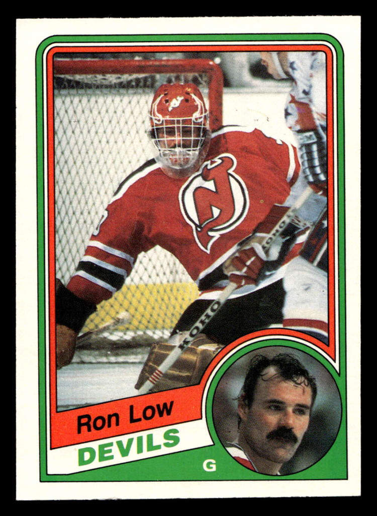 1984-85 O-Pee-Chee #115 Ron Low Near Mint 