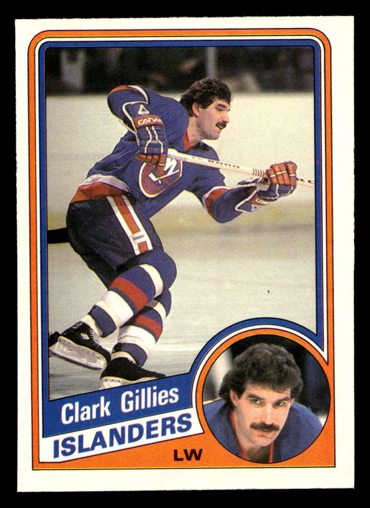 1984-85 O-Pee-Chee #126 Clark Gillies Near Mint 