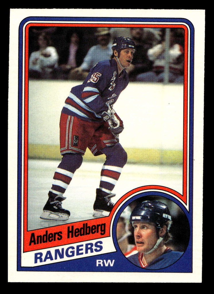 1984-85 O-Pee-Chee #143 Anders Hedberg Near Mint+ 
