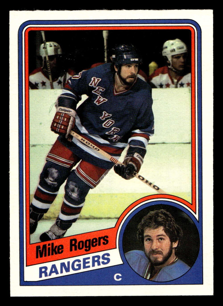 1984-85 O-Pee-Chee #152 Mike Rogers Near Mint+ 