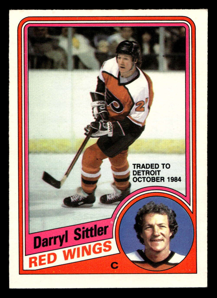 1984-85 O-Pee-Chee #168 Darryl Sittler Near Mint 