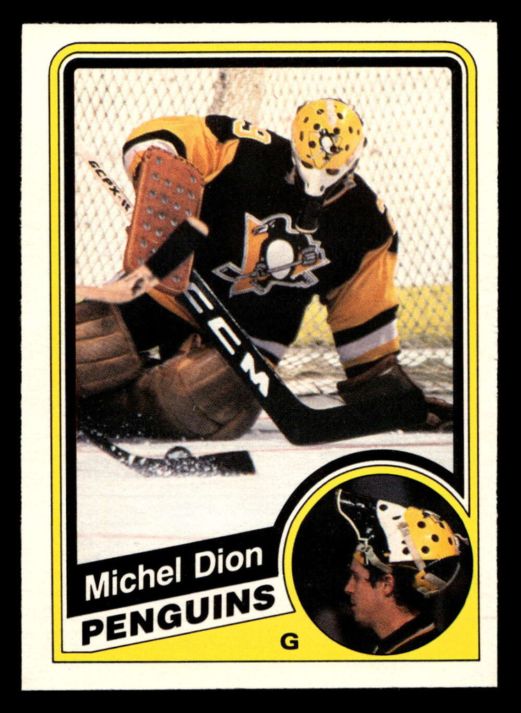 1984-85 O-Pee-Chee #173 Michel Dion Near Mint+ 