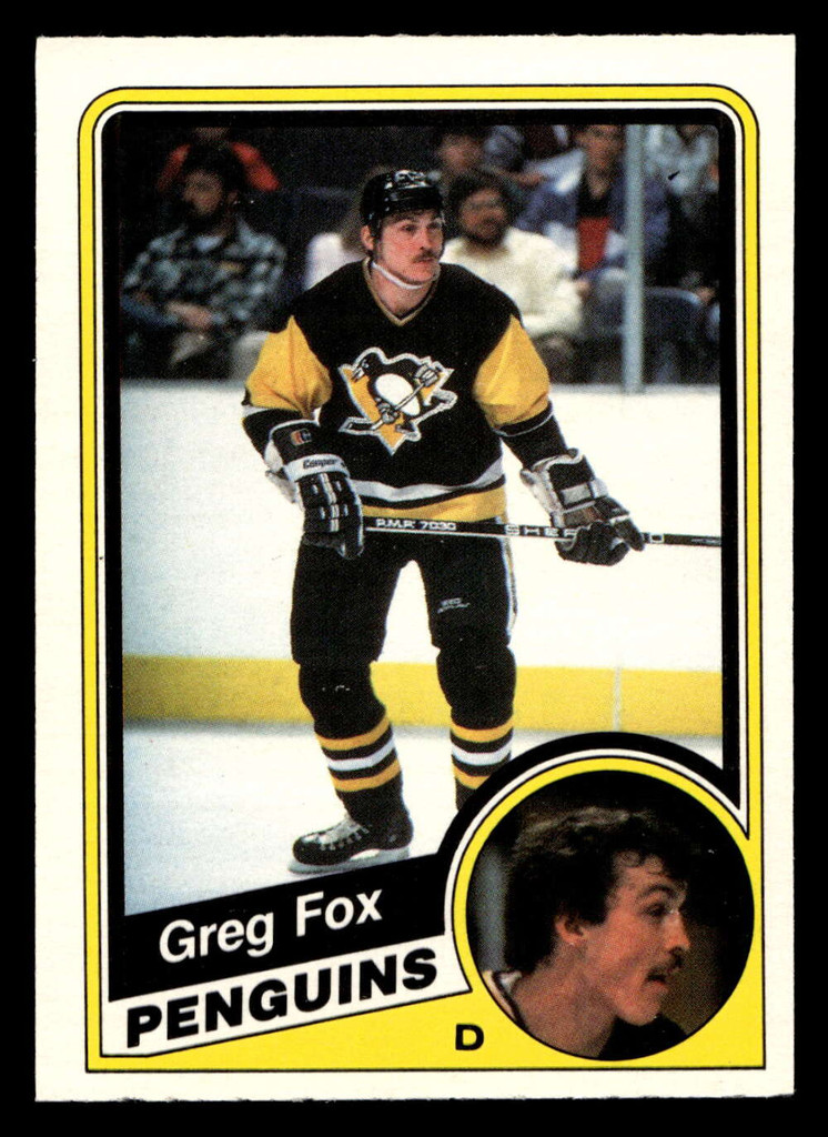 1984-85 O-Pee-Chee #175 Greg Fox Near Mint+ 