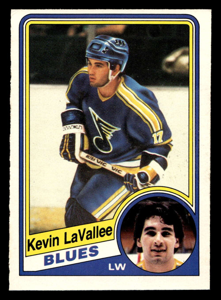 1984-85 O-Pee-Chee #183 Kevin LaVallee Excellent+ 