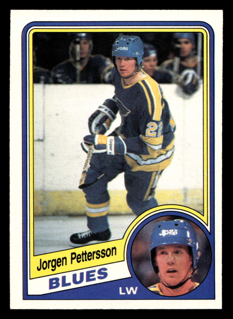 1984-85 O-Pee-Chee #189 Jorgen Pettersson Near Mint+ 