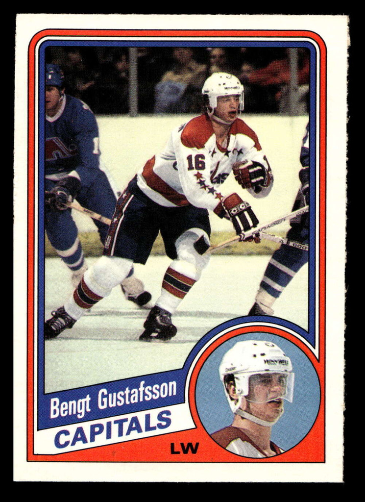 1984-85 O-Pee-Chee #198 Bengt Gustafsson Near Mint 