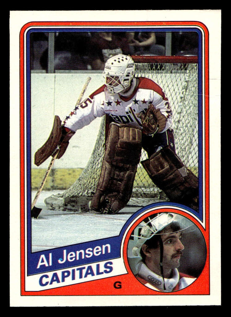 1984-85 O-Pee-Chee #201 Al Jensen Very Good 
