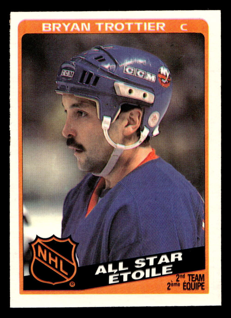1984-85 O-Pee-Chee #214 Bryan Trottier AS Ex-Mint 