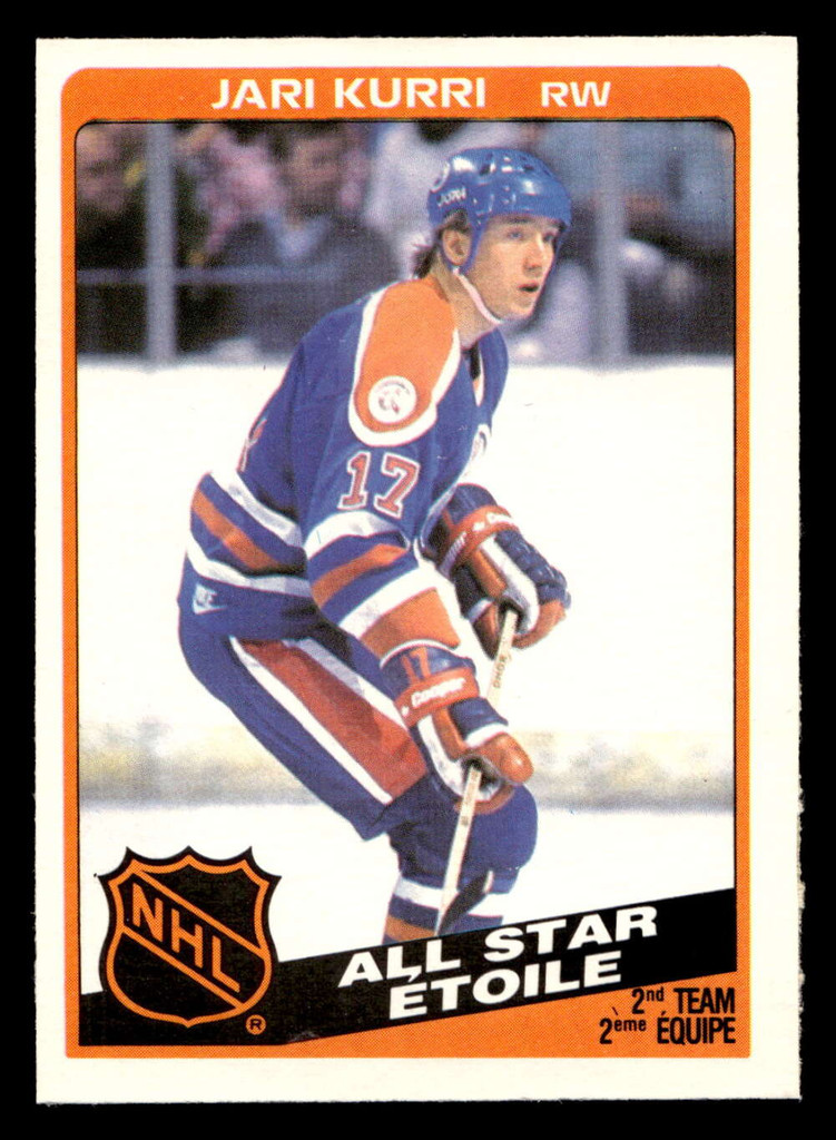 1984-85 O-Pee-Chee #215 Jari Kurri AS Near Mint 