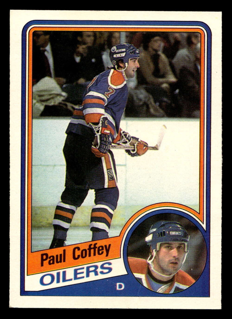 1984-85 O-Pee-Chee #239 Paul Coffey Very Good Crease 