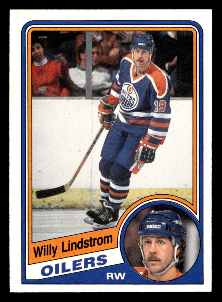 1984-85 O-Pee-Chee #250 Willy Lindstrom Near Mint 
