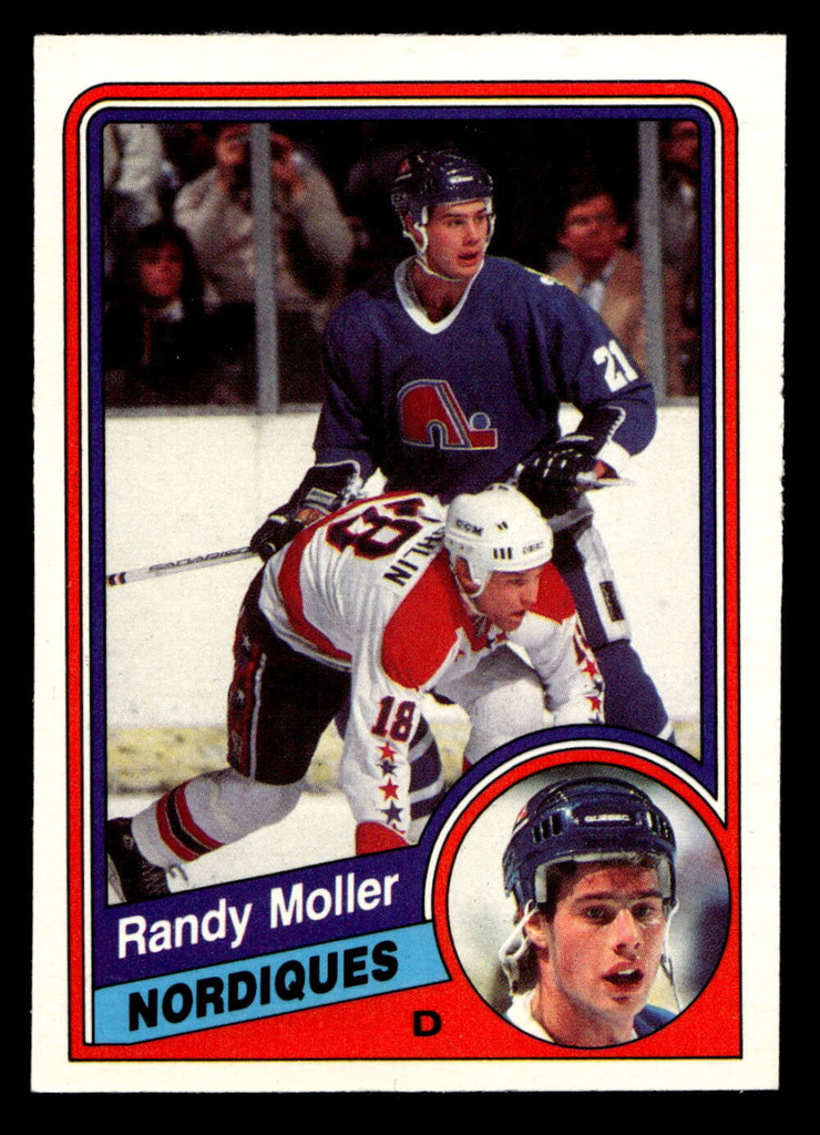 1984-85 O-Pee-Chee #284 Randy Moller Very Good 