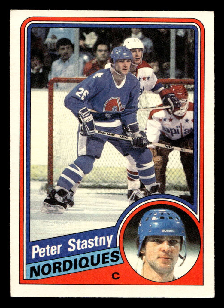 1984-85 O-Pee-Chee #293 Peter Stastny Ex-Mint OPC 