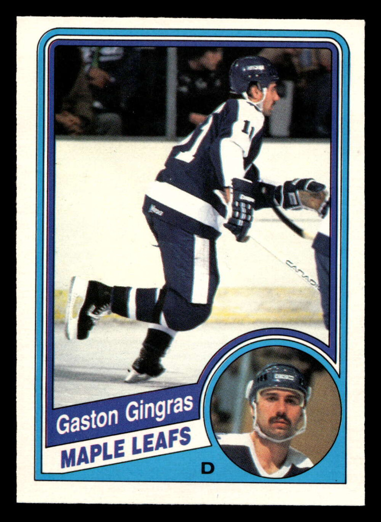 1984-85 O-Pee-Chee #303 Gaston Gingras Poor OPC 