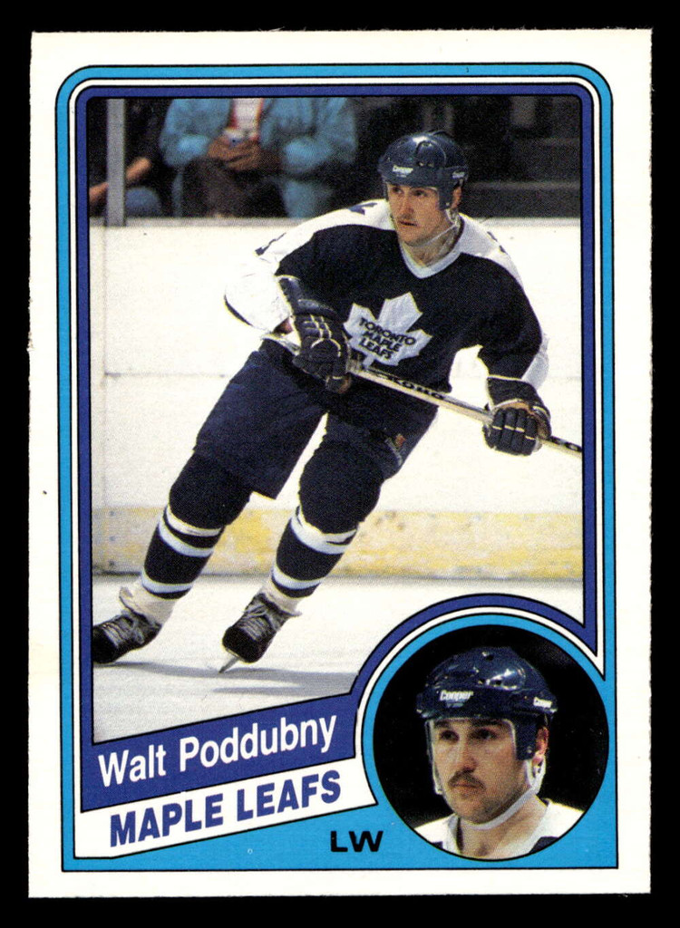 1984-85 O-Pee-Chee #309 Walt Poddubny Near Mint OPC 