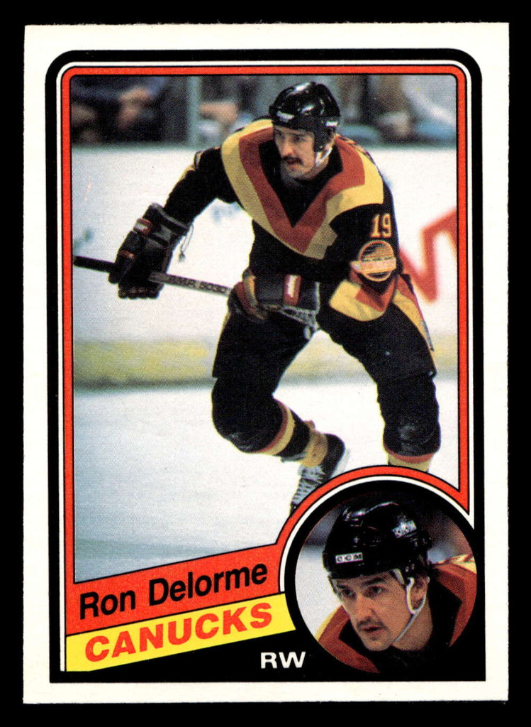 1984-85 O-Pee-Chee #316 Ron Delorme Near Mint+ OPC 