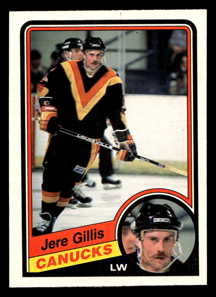 1984-85 O-Pee-Chee #318 Jere Gillis Near Mint+ OPC 