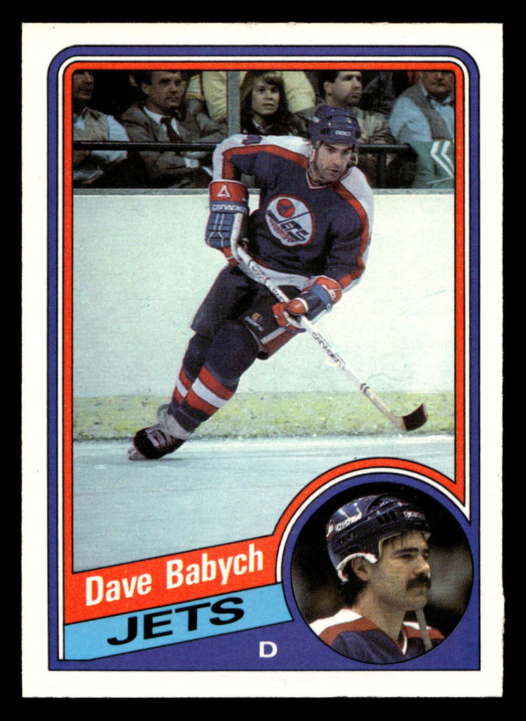 1984-85 O-Pee-Chee #334 Dave Babych Near Mint OPC 