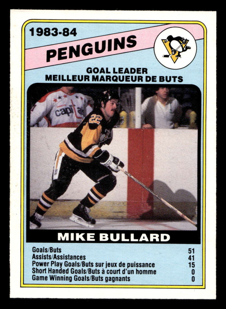 1984-85 O-Pee-Chee #365 Mike Bullard TL Ex-Mint OPC 