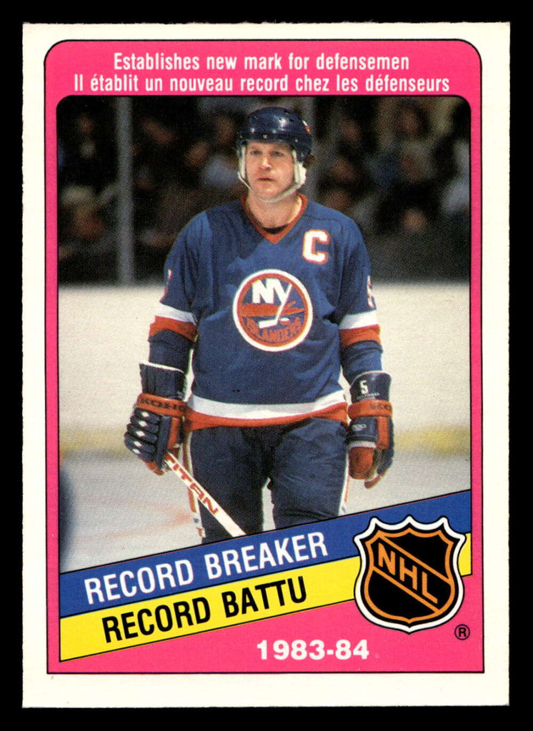 1984-85 O-Pee-Chee #389 Denis Potvin RB Near Mint OPC 