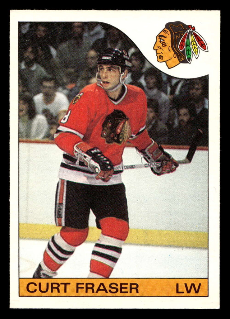 1985-86 O-Pee-Chee #3 Curt Fraser Near Mint+ OPC 