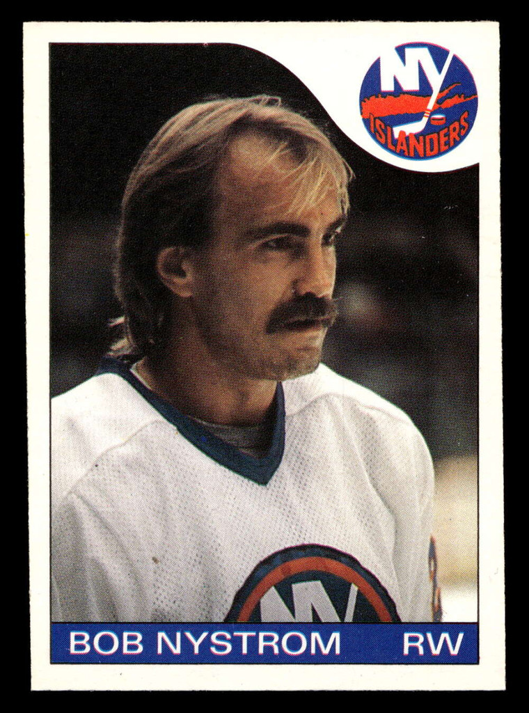1985-86 O-Pee-Chee #11 Bob Nystrom Near Mint+ OPC 