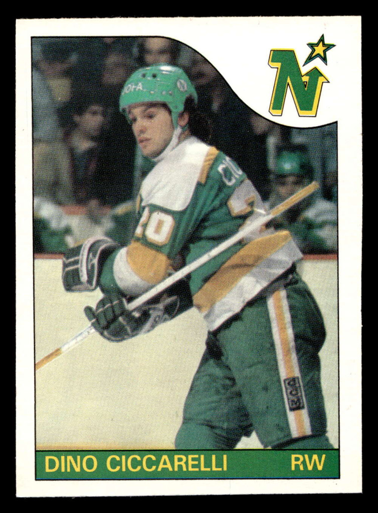 1985-86 O-Pee-Chee #13 Dino Ciccarelli Near Mint+ OPC 