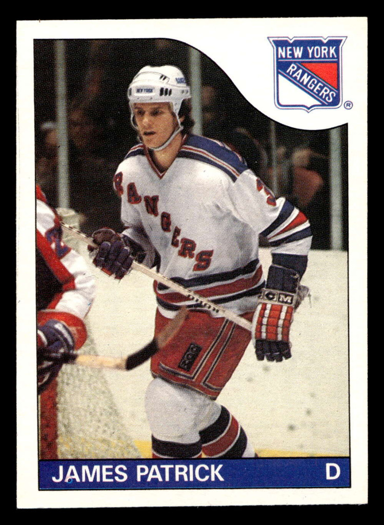 1985-86 O-Pee-Chee #15 James Patrick Near Mint+ OPC 