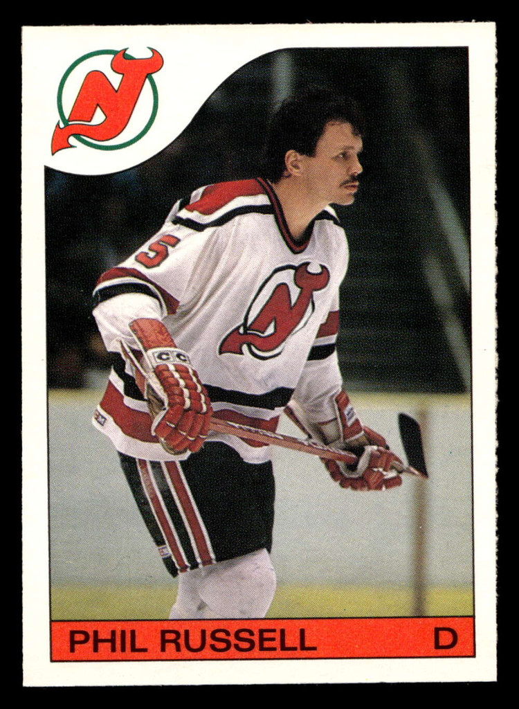 1985-86 O-Pee-Chee #30 Phil Russell Near Mint+ OPC 