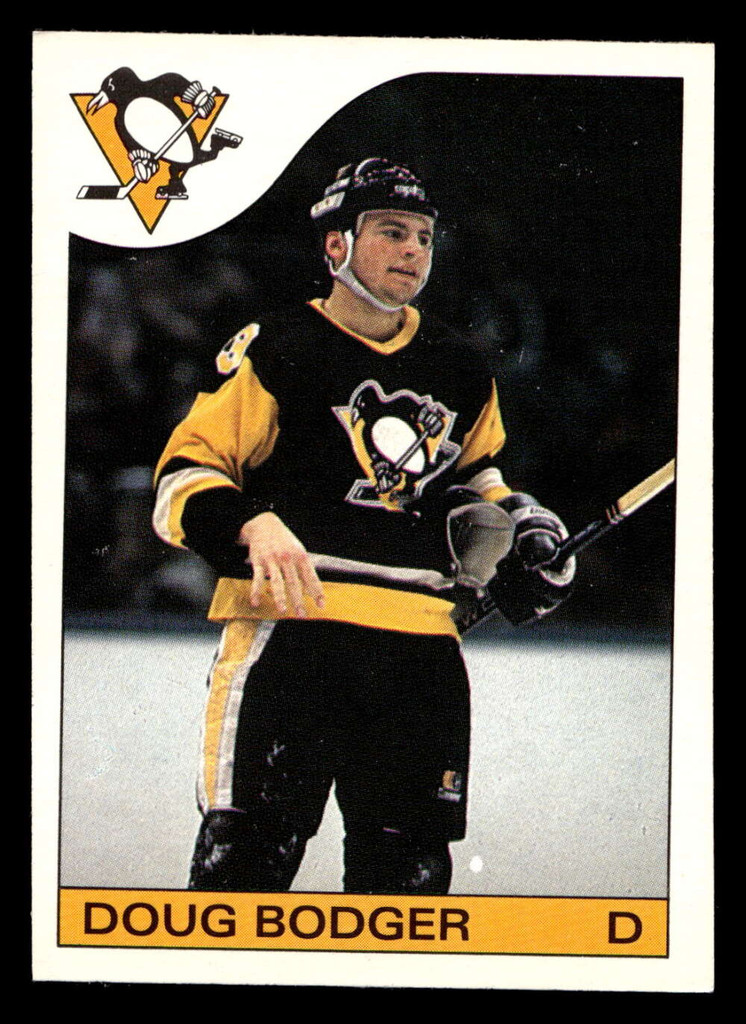 1985-86 O-Pee-Chee #38 Doug Bodger Near Mint+ RC Rookie OPC 