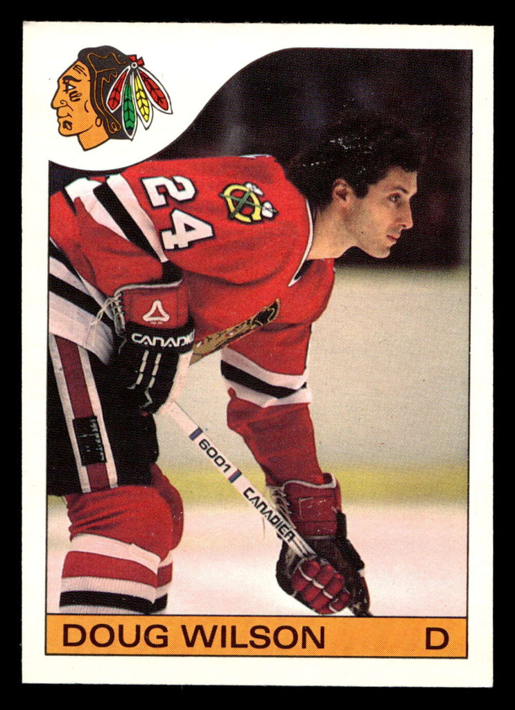 1985-86 O-Pee-Chee #45 Doug Wilson Near Mint OPC 