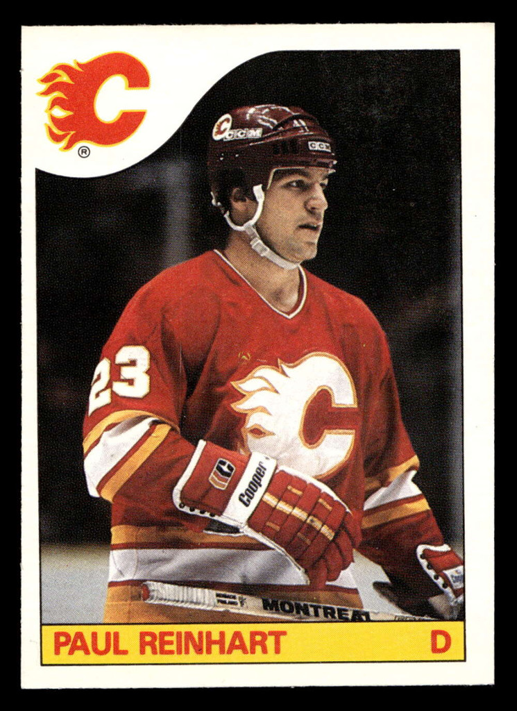 1985-86 O-Pee-Chee #48 Paul Reinhart Near Mint OPC 