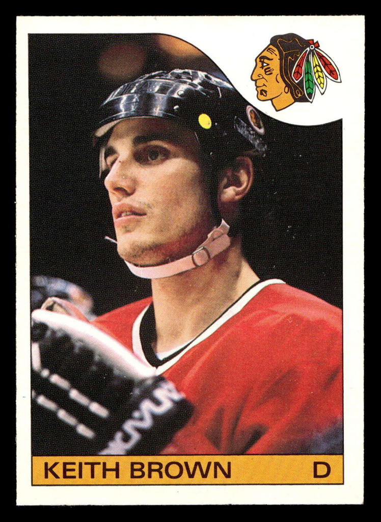 1985-86 O-Pee-Chee #59 Keith Brown Near Mint+ OPC 