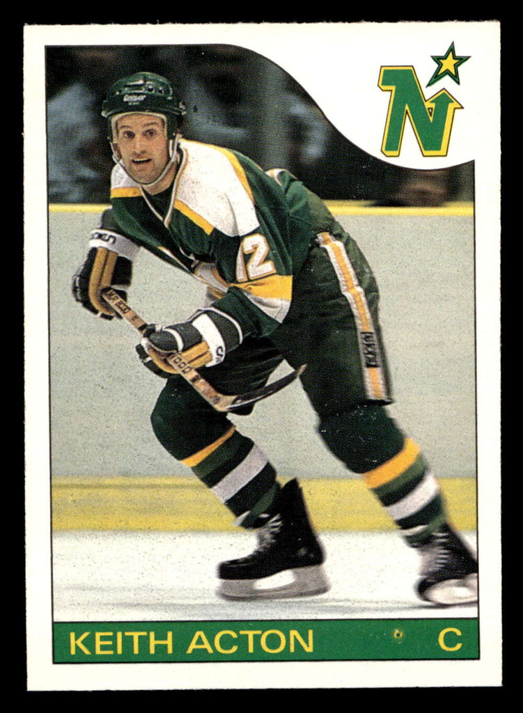 1985-86 O-Pee-Chee #82 Keith Acton Near Mint+ OPC 