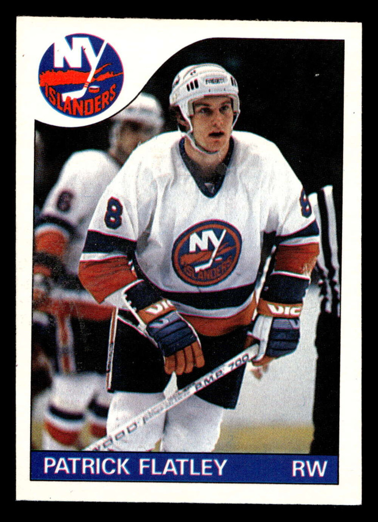 1985-86 O-Pee-Chee #83 Patrick Flatley Near Mint+ OPC 