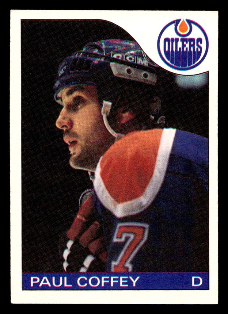1985-86 O-Pee-Chee #85 Paul Coffey Near Mint OPC 