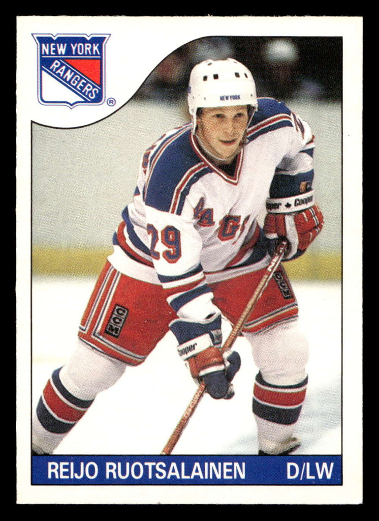 1985-86 O-Pee-Chee #112 Reijo Ruotsalainen Ex-Mint OPC 